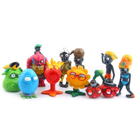 10pcs Set Plants Vs Zombies 2 Toys Game Role Action