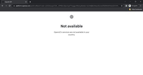 How To Fix Openai Services Not Available In Your Country Servemetech