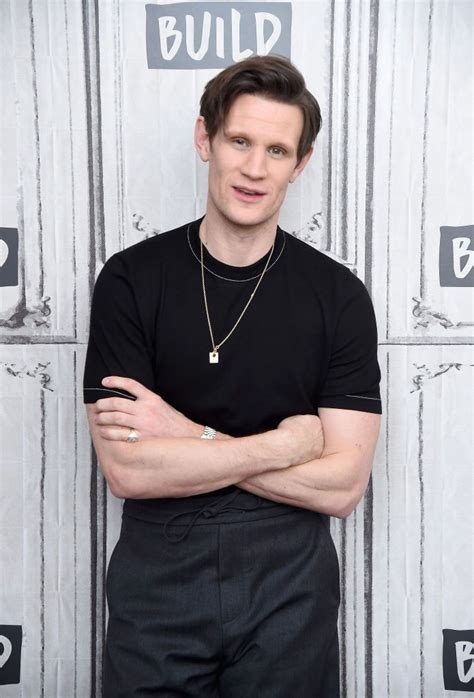 We don't really want to begrudge matt damon. NEW YORK, NEW YORK - FEBRUARY 14: Actor Matt Smith visits ...