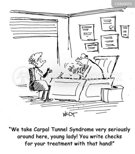 Carpal Tunnel Cartoon
