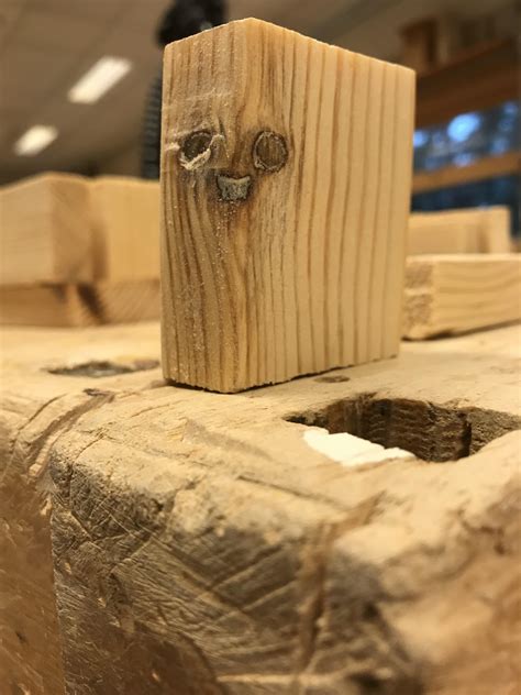 This Wood Piece Looks So Happy Rpareidolia