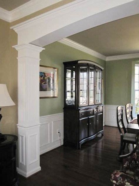 January 2011 soon i will. Dining Room with custom millwork archway, chair rail and ...