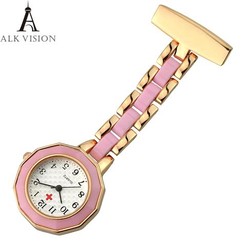 Buy Alk Vision Nurse Watches Fob Pocket Watch Nursing T Digital Pink Rose