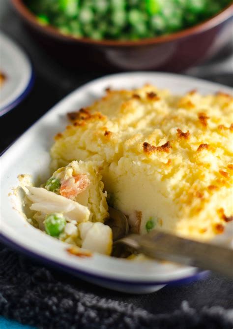 Easy Fish Pie With Mashed Potato Topping Lost In Food