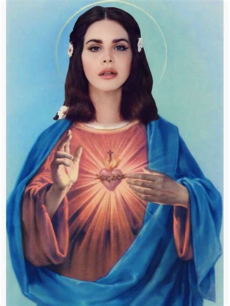 Angel Del Rey Sticker For Sale By Richarddykes Redbubble