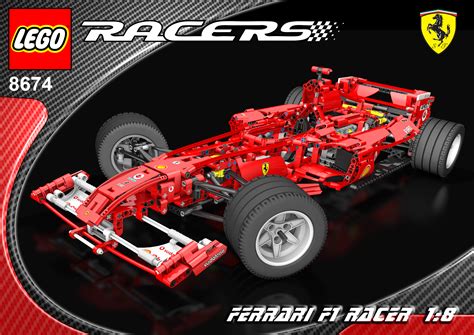 Lego 8674 F1 Racers 3d Model Obj Fbx C4d
