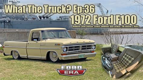 1972 Ford F100 Roadster Shop Chassis 50 Coyote And Tmi Interior What