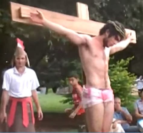 Brazilian Cub Crucified In A Passion Play