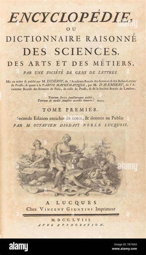Diderot Et Dalembert Banque De Photographies Et Dimages à Haute
