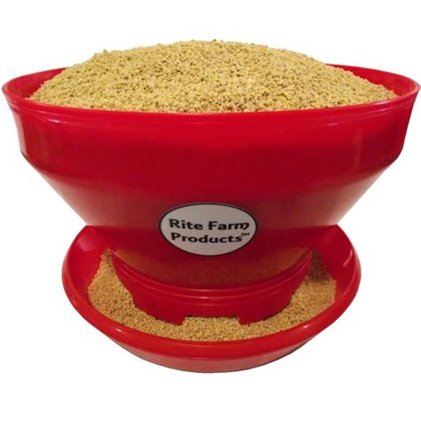 2 Pack Rite Farm Products Turbo Pro 10 Capacity Baby Chick Feeder