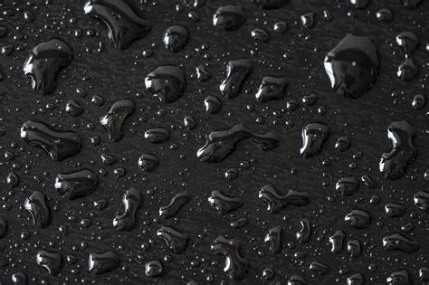 Black Water Drops Abstract Background Pattern 2 素材
