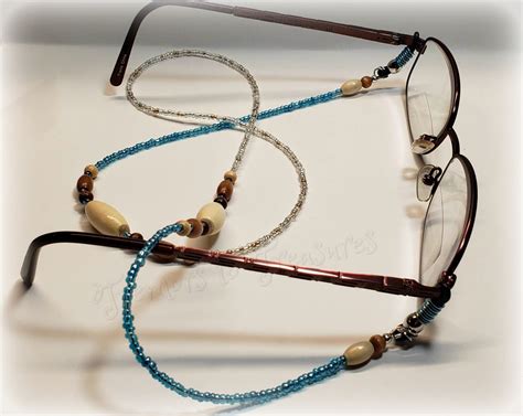 eyeglass lanyard fashion accessory glasses chain eyewear etsy