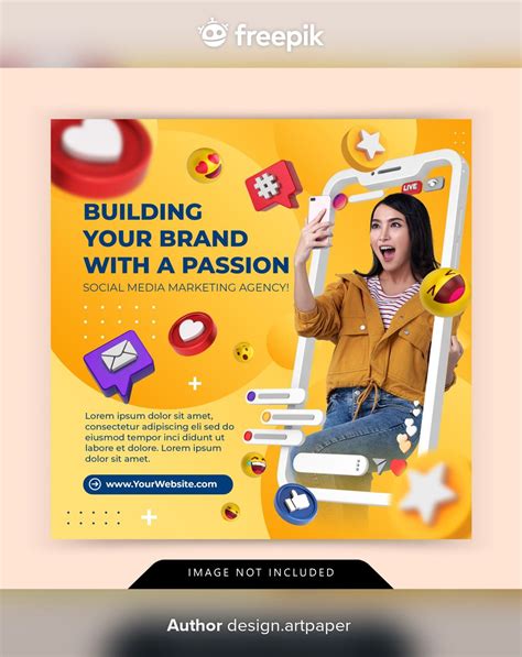 Creative Concept Digital Marketing Agenc Premium Psd Freepik Psd