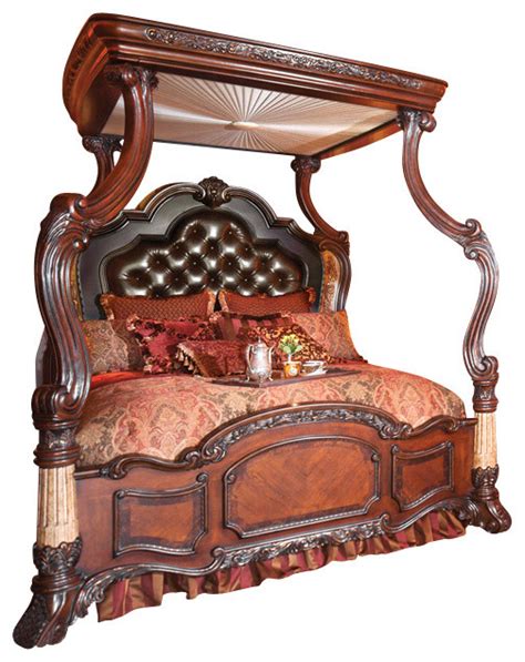 You may wish to choose a canopy bed, if you want an uncommonly beauty in your bedroom. Victoria Palace 4-Piece California King Canopy Bedroom Set ...