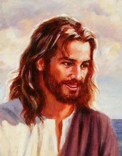 Pin By ~ Adriana Handeri ~ On ♡ Jesus Love ♡ Jesus Painting Jesus