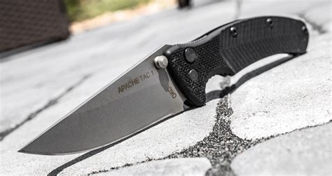 They are currently located in franklinville, new york, in cattaraugus county, where most of their products are manufactured. Ontario Apache TAC-1 Folding Knife 3.75" Bead Blast Plain ...