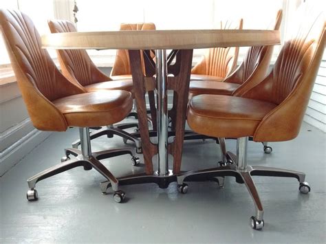 Retro Dining Set Table And Chairs 70s Chromecraft Etsy