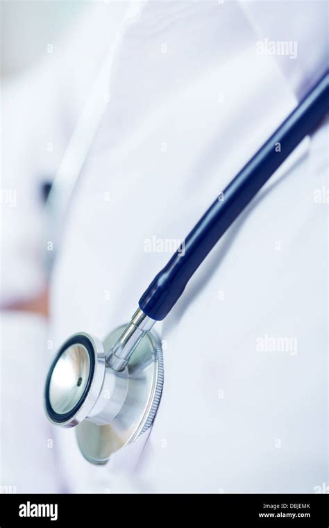 Stethoscope On The Chest Hi Res Stock Photography And Images Alamy