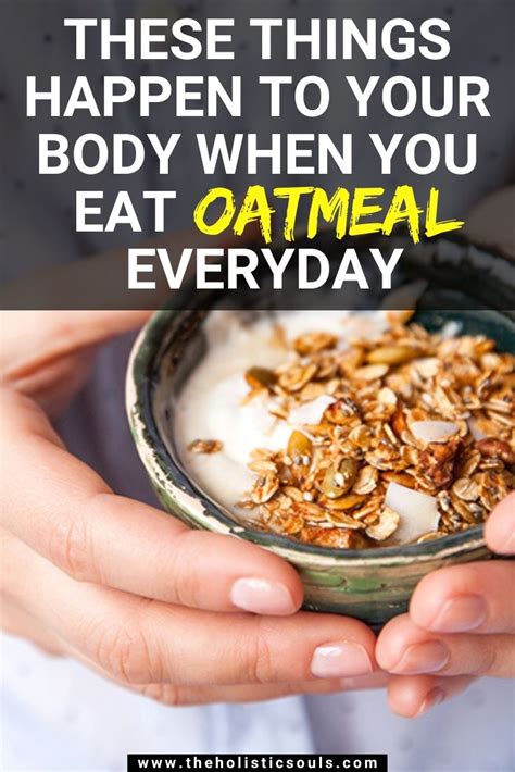 These Things Happen To Your Body When You Eat Oatmeal Everyday Organic Nutrition Eat Organic