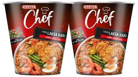 Mamee Chef Cup Noodles Curry Laksa X G