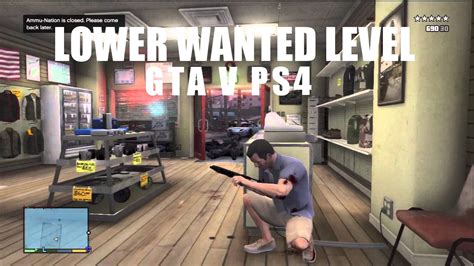 Grand Theft Auto 5 Lower Wanted Level Cheat Code Gta V Xbox 360 Youtube