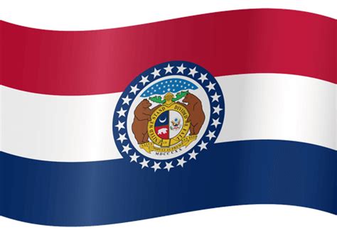 Missouri Flag Vector Country Flags