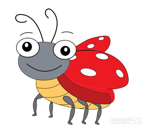 Animals Animated Clipart Lady Bug Animation