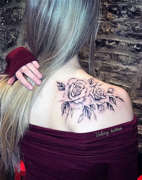 Cute Roses Tattoos Ideas Worth Checking Out Ninja Cosmico Back Of
