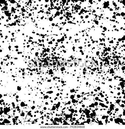Seamless Texture Spots Splashes Scratches Repeated Stock Vector