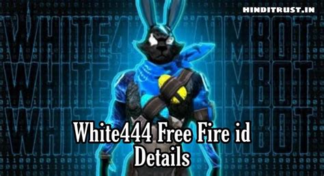 White444 Free Fire Id Number Logo And Real Name
