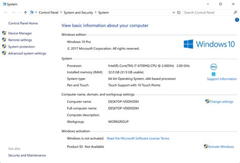 Is My Windows 10 Pro On Dell Xps 15 Activated Or Not Microsoft Community