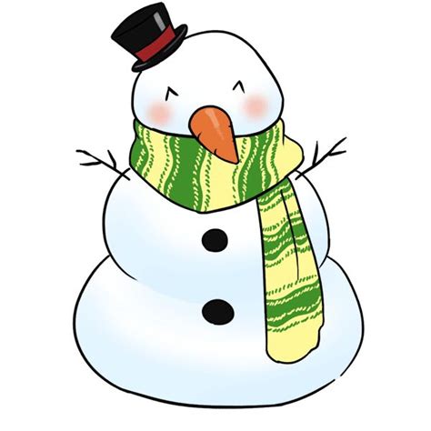 Cute Halloween Clip Art | Free Cute Snowman Chibi Clip Art | Clipped ...