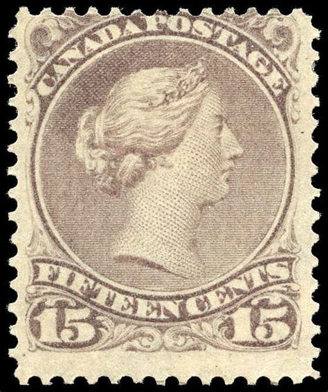 Buy Canada 29v Queen Victoria 1868 15¢ Arpin Philately