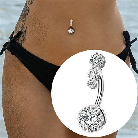 G Belly Button Rings Minimalist Belly Ring Sexy Navel Etsy