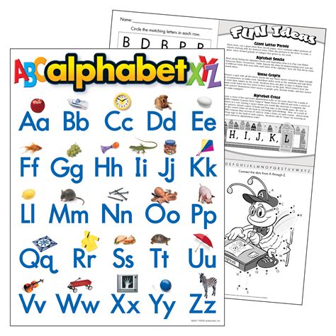 The Teachers Lounge® Alphabet Learning Chart 17 X 22