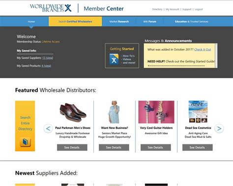 Dropship to customers · 15,000+ products to sell Worldwide Brands reviews: Upper-market wholesale directory ...