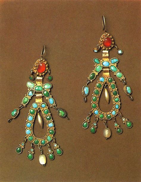 Local Style Ethnic Jewelry Of The Republics Of Central Asia