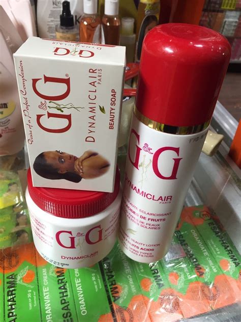 Gandg Dynamiclair Lightening Beauty Cream Lotion And Soap Eccmart