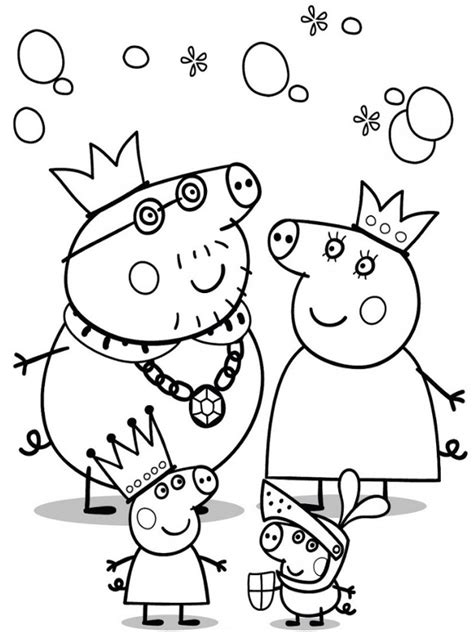 Un grande archivio di disegni da colorare gratis da poter stampare e salvare. Immagine disegni da stampare e colorare per bambini peppa ...