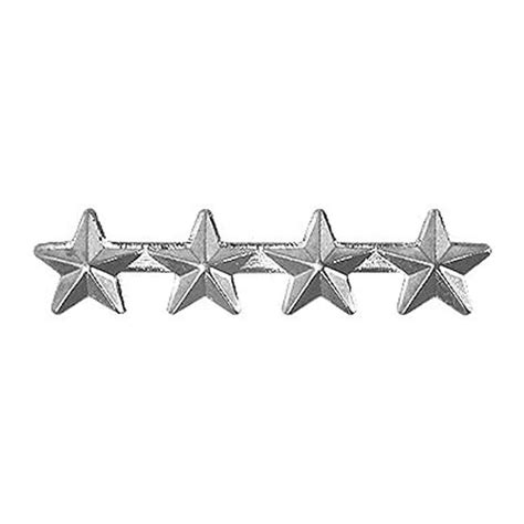 4 Silver Star Device Ribbon Attachment 316 Stars N Stripes Co