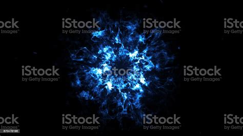 Black Hole Abstract Space Wallpaper Universe Filled 3d Illustration