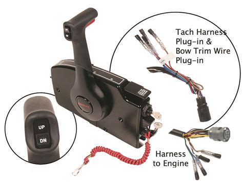 Develop based on yamaha, production absorb johnson/ evinrude technology. Mercury Quicksilver 881170A10 - Remote Control Side Mt Pt 15