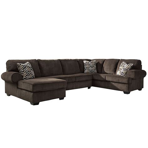 Signature Design By Ashley Jinllingsly 3 Piece Raf Sofa Sectional In