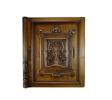 Griffin Door With Column French Antiques Wood Doors Antiques