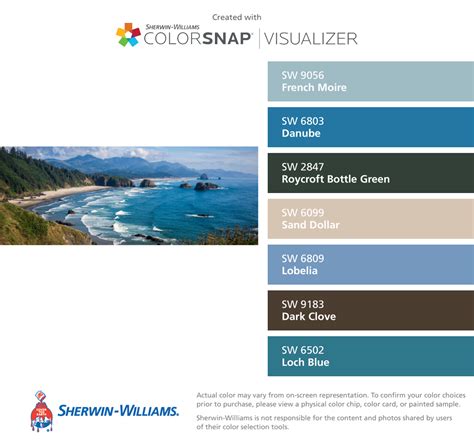 Sherwin williams bravo blue, sherwin williams spa, sherwin williams freshwater, sherwin williams cooled blue, sherwin williams loch blue. Paint Color Matching App: ColorSnap® Paint Color App ...