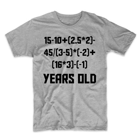 14th Birthday Shirt 14 Years Old Algebra Equation Funny 14th Etsy