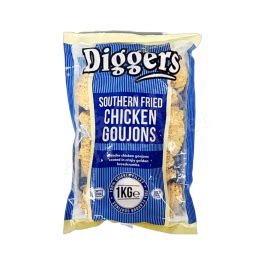 Diggers Southern Fried Chicken Goujons Kg