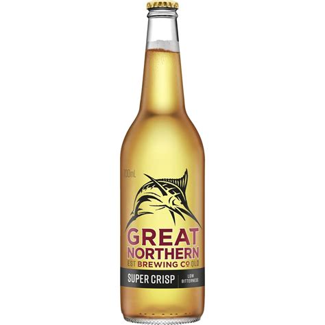 Great Northern Super Crisp Lager 700ml Woolworths
