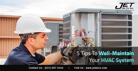 5 Tips To Well Maintain Your Hvac System Jetairco