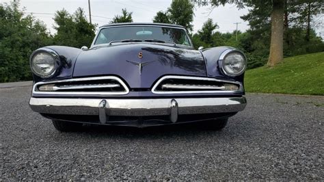 1953 Studebaker Commander Coupe Blue Rwd Automatic Starliner For Sale